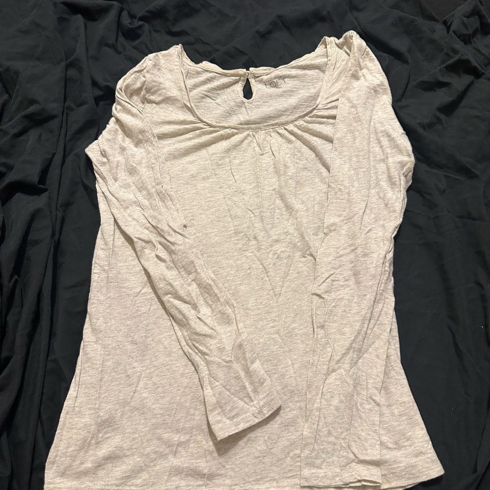 Elegant Cream Women's Top